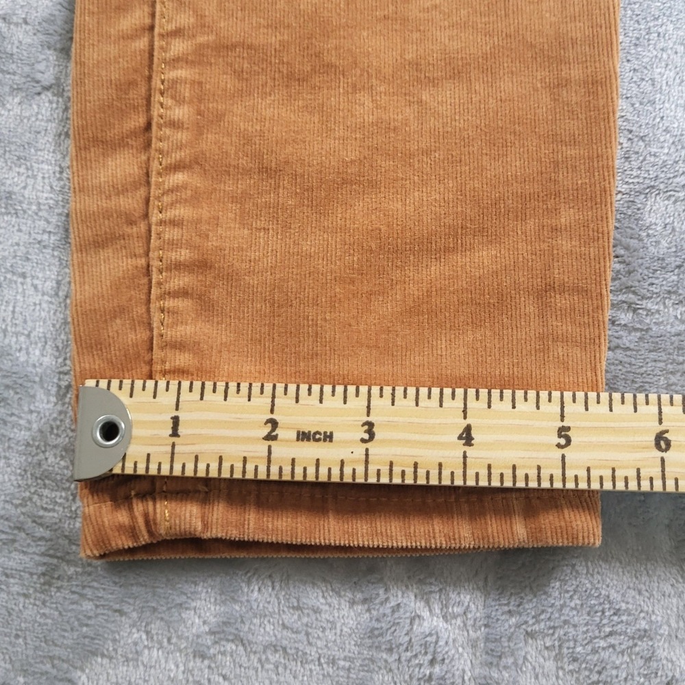 LOFT Women 29/8 Petite Ins Corduroy High Waist Skinny Pants Camel - Pumpkin Fall - Picture 10 of 13